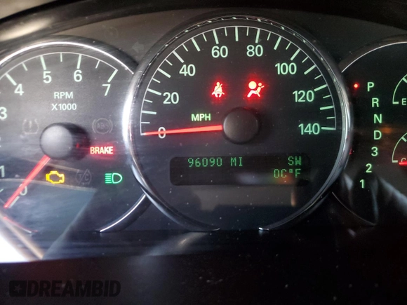 2009 Buick LaCrosse CX with VIN 2G4WC582691106647, listed as a Copart auction lot 83686884 with 96,090 mi miles and Salvage Title. Bid and sale history available at carsss.com. Image 9.