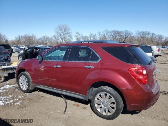 2011 Chevrolet Equinox LT w/2LT with VIN 2CNFLNEC5B6312791, listed as a Copart auction lot 45812065 with 157,780 mi miles and Clean Title. Bid and sale history available at carsss.com. Image 2.
