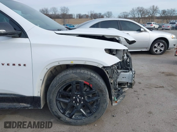 2018 Chevrolet Traverse Premier z VIN 1GNEVJKW0JJ229036, wystawiony jako IAAI lot #41866737 z przebiegiem 126 794 mil mil oraz . Historia ofert i sprzedaży dostępna na DreamBid. Obrazek 20.