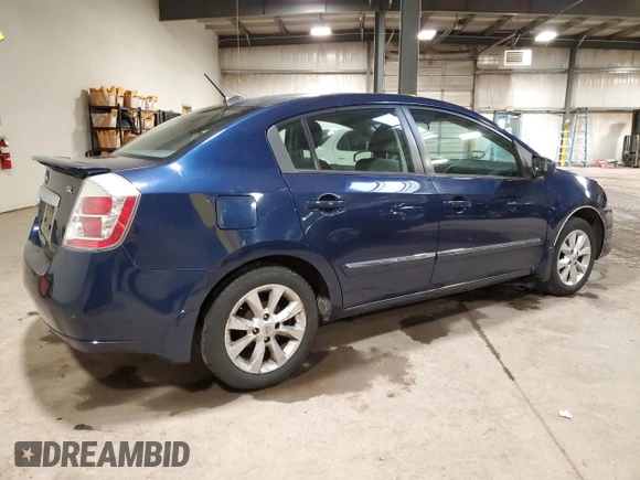 2011 Nissan Sentra SL with VIN 3N1AB6AP8BL626093, listed as a Copart auction lot 87270584 with 91,143 mi miles and Salvage Title. Bid and sale history available at DreamBid. Image 3.