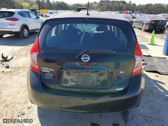 2014 Nissan Versa Note SV with VIN 3N1CE2CP0EL362426, listed as a Copart auction lot 50067155 with 131,394 mi miles and Salvage Title. Bid and sale history available at carsss.com. Image 6.