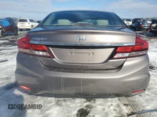 2014 Honda Civic Sedan EX with VIN 19XFB2F85EE269476, listed as a Copart auction lot 41582925 with 88,737 mi miles and Salvage Title. Bid and sale history available at carsss.com. Image 6.