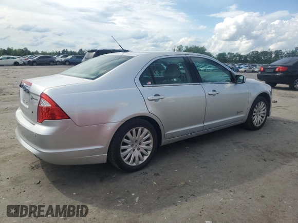 2011 Ford Fusion Hybrid with VIN 3FADP0L37BR301652, listed as a Copart auction lot 55696495 with 152,677 mi miles and Salvage title. Bid and sale history available at DreamBid. Image 3.