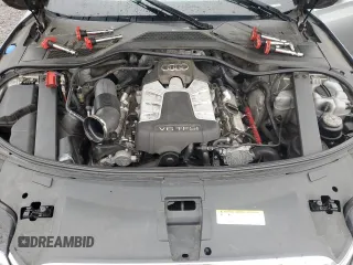 2013 Audi A8 L 3.0L with VIN WAURGAFD3DN002771, listed as a Copart auction lot 51695195 with 117,786 mi miles and Clean Title. Bid and sale history available at carsss.com. Image 11.