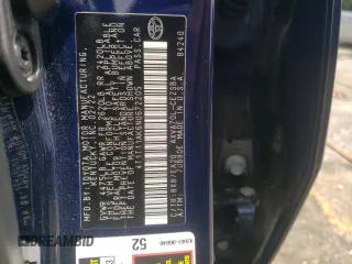 2022 Toyota Camry SE with VIN 4T1T11AK6NU672205, listed as a Copart auction lot 51483335 with 56,649 mi miles and Salvage Title. Bid and sale history available at carsss.com. Image 12.