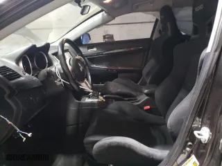 2014 Mitsubishi Lancer Evolution MR with VIN JA32W5FV4EU025232, listed as a Copart auction lot 89271835 with 85902 miles and Salvage Title. Bid and sale history available at carsss.com. Image 7.