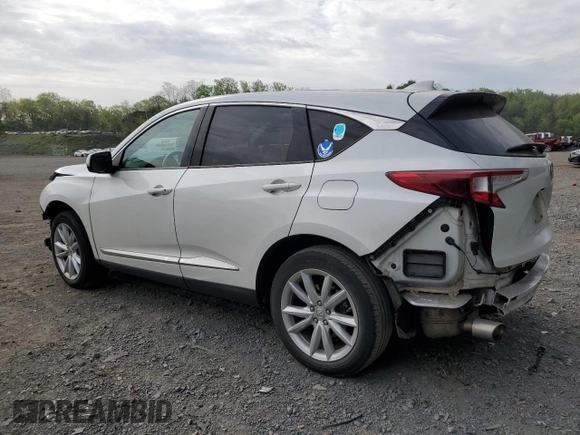 2020 Acura RDX with VIN 5J8TC2H3XLL028195, listed as a Copart auction lot 53663015 with 69,677 mi miles and Salvage title. Bid and sale history available at DreamBid. Image 2.