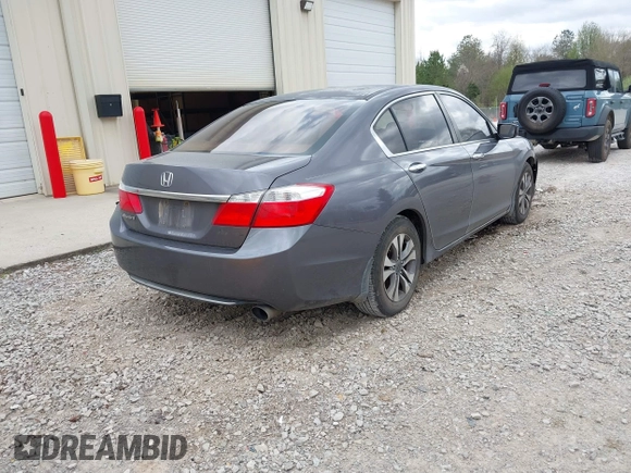 2015 Honda Accord LX with VIN 1HGCR2F30FA009978, listed as a IAAI auction lot 41837401 with 144,833 mi miles and . Bid and sale history available at DreamBid. Image 4.