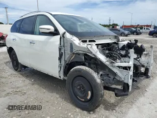 2020 Nissan Pathfinder SV z VIN 5N1DR2BN5LC641512, wystawiony jako Copart lot #64080635 z przebiegiem Nie podano mil oraz Nie do naprawy • Non repairable. Historia ofert i sprzedaży dostępna na DreamBid. Obrazek 4.