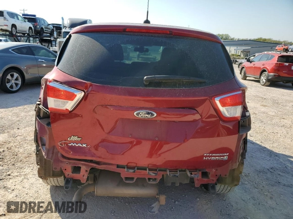 2017 Ford C-Max Titanium z VIN 1FADP5DU6HL100322, wystawiony jako Copart lot #75319584 z przebiegiem 75 048 mil mil oraz Szkoda całkowita • Salvage title. Historia ofert i sprzedaży dostępna na DreamBid. Obrazek 6.