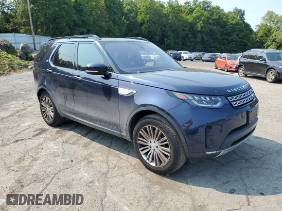 2017 Land Rover Discovery HSE Luxury with VIN SALRHBBV1HA045807, listed as a Copart auction lot 69971064 with 52,577 mi miles and Salvage Title. Bid and sale history available at carsss.com. Image 4.