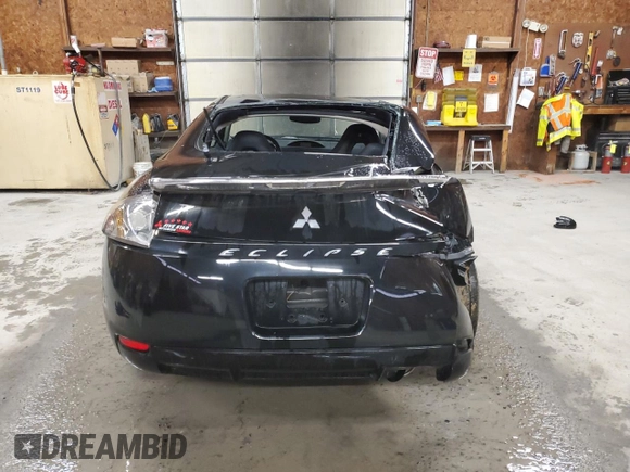 2008 Mitsubishi Eclipse GS with VIN 4A3AK24F48E006775, listed as a Copart auction lot 43542505 with 69,966 mi miles and Salvage Title. Bid and sale history available at DreamBid. Image 6.