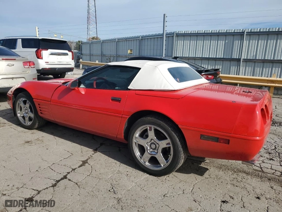 1994 Chevrolet Corvette with VIN 1G1YY32P9R5100534, listed as a Copart auction lot 78076834 with 95,858 mi miles and Salvage Title. Bid and sale history available at carsss.com. Image 2.