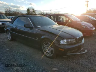 2003 BMW 3 Series 330Ci with VIN WBABS53403JU98646, listed as a Copart auction lot 82978484 with 0 mi miles and Salvage Title. Bid and sale history available at carsss.com. Image 4.