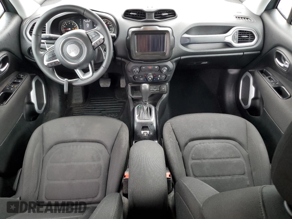 2018 Jeep Renegade Latitude with VIN ZACCJABB1JPH47472, listed as a Copart auction lot 58710965 with 212,772 mi miles and Salvage title. Bid and sale history available at DreamBid. Image 8.