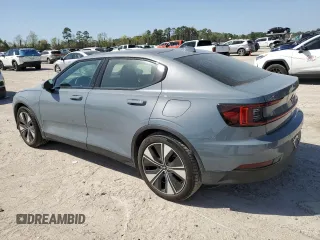 2024 Polestar 2 with VIN YSMFD3KA0RL211074, listed as a Copart auction lot 50263855 with 13,814 mi miles and Salvage Title. Bid and sale history available at carsss.com. Image 2.