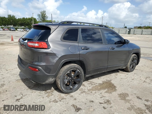 2017 Jeep Cherokee Limited with VIN 1C4PJLDS1HW547439, listed as a Copart auction lot 79419404 with 126,314 mi miles and Salvage Title. Bid and sale history available at DreamBid. Image 3.