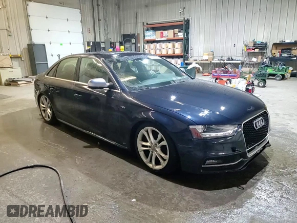 2015 Audi S4 Premium Plus with VIN WAUDGBFL0FA100965, listed as a Copart auction lot 47774185 with 112,002 mi miles and Salvage Title. Bid and sale history available at carsss.com. Image 13.