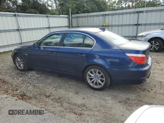 2009 BMW 5 Series 550i with VIN WBANW53529CT55835, listed as a Copart auction lot 75104204 with 46,358 mi miles and Salvage Title. Bid and sale history available at carsss.com. Image 2.