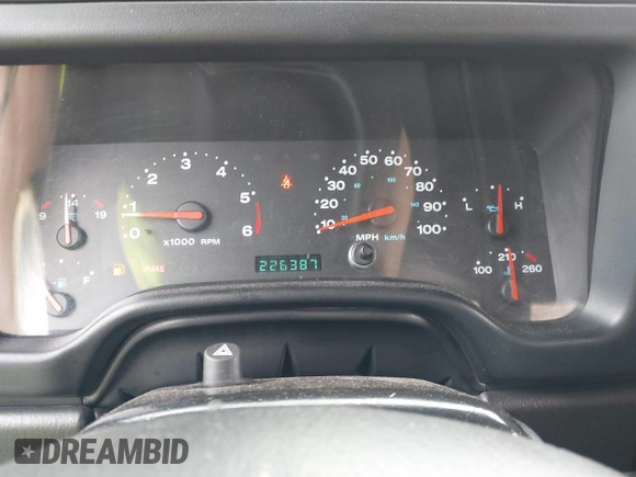 2004 Jeep Wrangler Sport with VIN 1J4FA49S44P772575, listed as a IAAI auction lot 42512876 with 226,387 mi miles and . Bid and sale history available at DreamBid. Image 7.