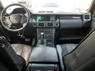 2011 Land Rover Range Rover SC with VIN SALMF1E41BA341320, listed as a Copart auction lot 57415705 with 139,038 mi miles and Salvage title. Bid and sale history available at DreamBid. Image 8.
