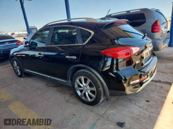 2017 Infiniti QX50 with VIN JN1BJ0RP0HM384262, listed as a Copart auction lot 59692955 with 101,846 mi miles and Salvage title. Bid and sale history available at DreamBid. Image 2.