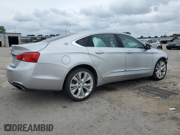 2016 Chevrolet Impala LTZ with VIN 2G1145S35G9182087, listed as a Copart auction lot 59364015 with 117,833 mi miles and Salvage title. Bid and sale history available at DreamBid. Image 3.