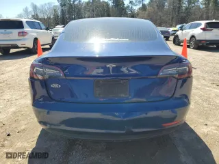2020 Tesla Model 3 Standard Range Plus with VIN 5YJ3E1EA8LF796976, listed as a Copart auction lot 46932645 with 115,716 mi miles and Salvage Title. Bid and sale history available at carsss.com. Image 6.