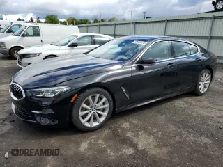 2020 BMW 8 Series 840i with VIN WBAGV4C05LCD71158, listed as a Copart auction lot 50589173 with 23,652 mi miles. Bid and sale history available at carsss.com. Image 1.