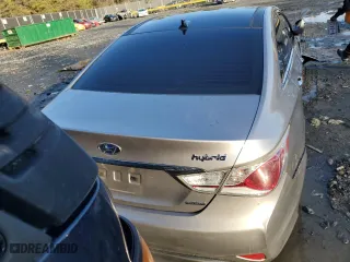 2014 Hyundai Sonata Hybrid with VIN KMHEC4A42EA105044, listed as a Copart auction lot 43902145 with 247,081 mi miles and Salvage Title. Bid and sale history available at carsss.com. Image 6.
