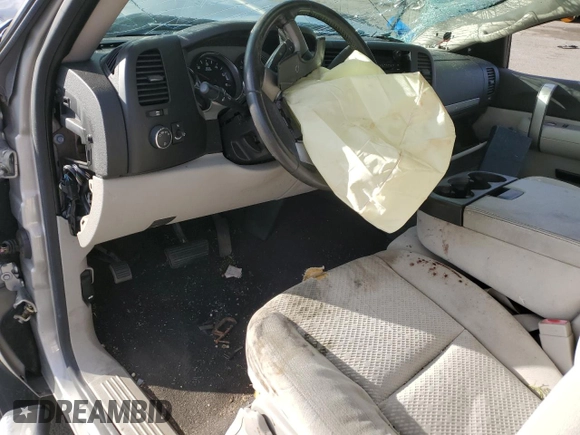 2007 Chevrolet Silverado 1500 LT w/1LT with VIN 2GCEC19C471628495, listed as a Copart auction lot 43935955 with 0 mi miles and Salvage Title. Bid and sale history available at carsss.com. Image 8.