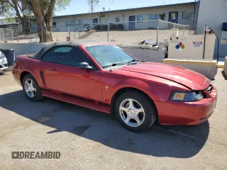 2003 Ford Mustang Deluxe с VIN 1FAFP44463F438457, выставлен на аукционе Copart как лот 57599045 с пробегом 41 349 миль миль и Списание • Salvage title. История ставок и продаж доступна на DreamBid. Изображение 4.
