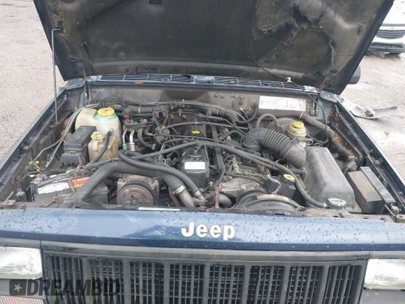 1996 Jeep Cherokee SE z VIN 1J4FJ28S5TL129065, wystawiony jako IAAI lot #42231133 z przebiegiem 225 320 mil mil oraz . Historia ofert i sprzedaży dostępna na DreamBid. Obrazek 10.