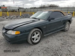 1998 Ford Mustang GT with VIN 1FAFP45X5WF276463, listed as a Copart auction lot 47502755 with 97,931 mi miles and Salvage Title. Bid and sale history available at carsss.com. Image 1.