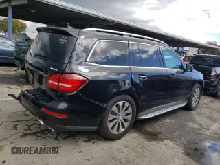 2017 Mercedes-Benz GLS with VIN 4JGDF6EE8HA809335, listed as a Copart auction lot 45687693 with 137,260 mi miles. Bid and sale history available at carsss.com. Image 3.