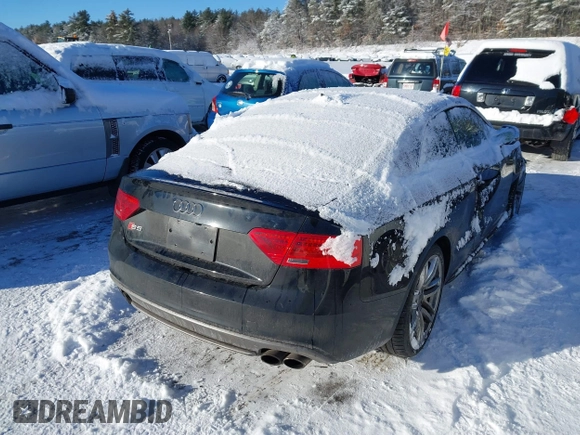 2016 Audi S5 Premium Plus with VIN WAUC4AFR8GA023668, listed as a IAAI auction lot 41371525 with 68,346 mi miles. Bid and sale history available at carsss.com. Image 4.