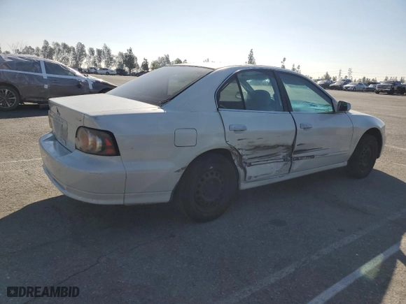2002 Mitsubishi Galant ES with VIN 4A3AA46G62E109465, listed as a Copart auction lot 46822625 with 189291 miles and Salvage Title. Bid and sale history available at carsss.com. Image 3.