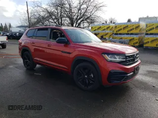 2023 Volkswagen Atlas SEL R-Line Black z VIN 1V2SR2CA4PC511555, wystawiony jako Copart lot #89160035 z przebiegiem Nie podano mil oraz Szkoda całkowita • Salvage title. Historia ofert i sprzedaży dostępna na DreamBid. Obrazek 4.