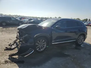 2021 Mazda CX-9 Carbon Edition z VIN JM3TCBDY2M0531245, wystawiony jako Copart lot #54208795 z przebiegiem 80 645 mil mil oraz Szkoda całkowita • Salvage title. Historia ofert i sprzedaży dostępna na DreamBid. Obrazek 1.
