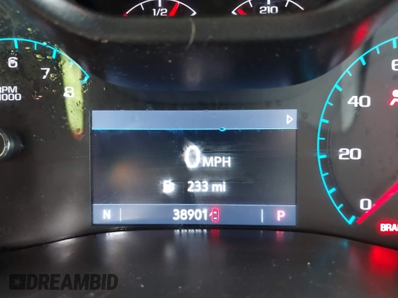 2020 GMC Canyon 2WD SLE with VIN 1GTG5CEN6L1116260, listed as a IAAI auction lot 41253835 with 38,901 mi miles. Bid and sale history available at carsss.com. Image 15.