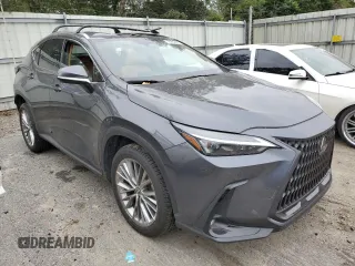 2022 Lexus NX with VIN 2T2GKCEZ8NC009023, listed as a Copart auction lot 74852064 with 20,454 mi miles and Salvage Title. Bid and sale history available at carsss.com. Image 4.