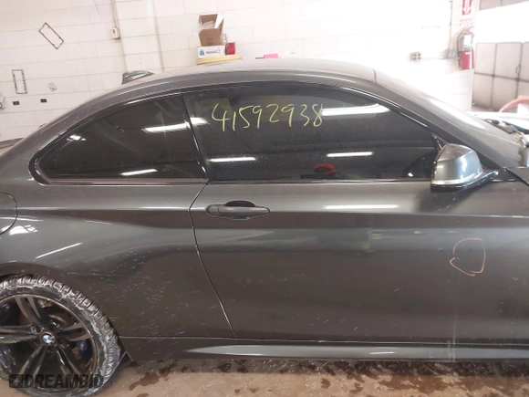 2017 BMW M2 with VIN WBS1H9C36HV888803, listed as a IAAI auction lot 41592938 with 71,762 mi miles. Bid and sale history available at carsss.com. Image 13.