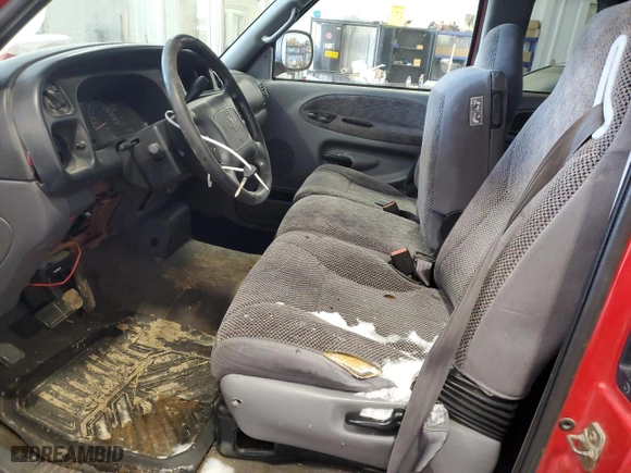 1999 Dodge Ram 1500 with VIN 1B7HC13Z4XJ633521, listed as a Copart auction lot 89178025 with 252,883 mi miles and Salvage Title. Bid and sale history available at carsss.com. Image 7.