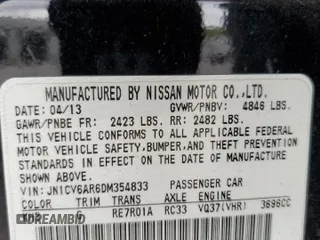 2013 Infiniti G37 x with VIN JN1CV6AR6DM354833, listed as a Copart auction lot 54050495 with 143,429 mi miles and Clean Title. Bid and sale history available at carsss.com. Image 12.