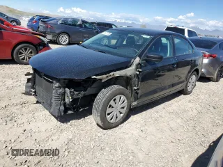 2013 Volkswagen Jetta S with VIN 3VW1K7AJ2DM252086, listed as a Copart auction lot 54731735 with 75,432 mi miles and Salvage title. Bid and sale history available at DreamBid. Image 1.