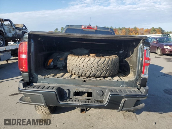 2017 Chevrolet Colorado 4WD Z71 with VIN 1GCHTDEN3H1293100, listed as a Copart auction lot 77504094 with 0 mi miles and Clean Title. Bid and sale history available at carsss.com. Image 6.