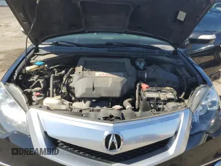 2011 Acura RDX with VIN 5J8TB1H2XBA008298, listed as a Copart auction lot 49531025 with 155,028 mi miles and Salvage title. Bid and sale history available at DreamBid. Image 11.