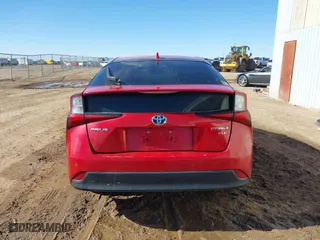 2020 Toyota Prius L Eco with VIN JTDKARFU5L3106001, listed as a IAAI auction lot 41413697 with 185,811 mi miles. Bid and sale history available at carsss.com. Image 17.