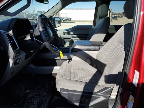 2017 Ford F-150 XL with VIN 1FTFW1EG7HKC03195, listed as a Copart auction lot 41387945 with 135,718 mi miles and Salvage Title. Bid and sale history available at carsss.com. Image 7.