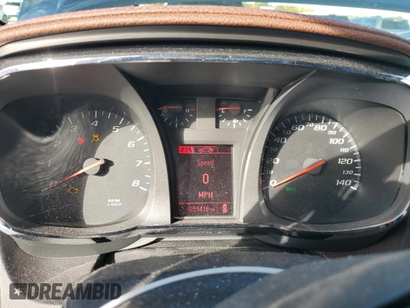 2015 GMC Terrain SLT with VIN 2GKFLXE37F6269100, listed as a Copart auction lot 75584754 with 59,416 mi miles and Clean Title. Bid and sale history available at DreamBid. Image 9.